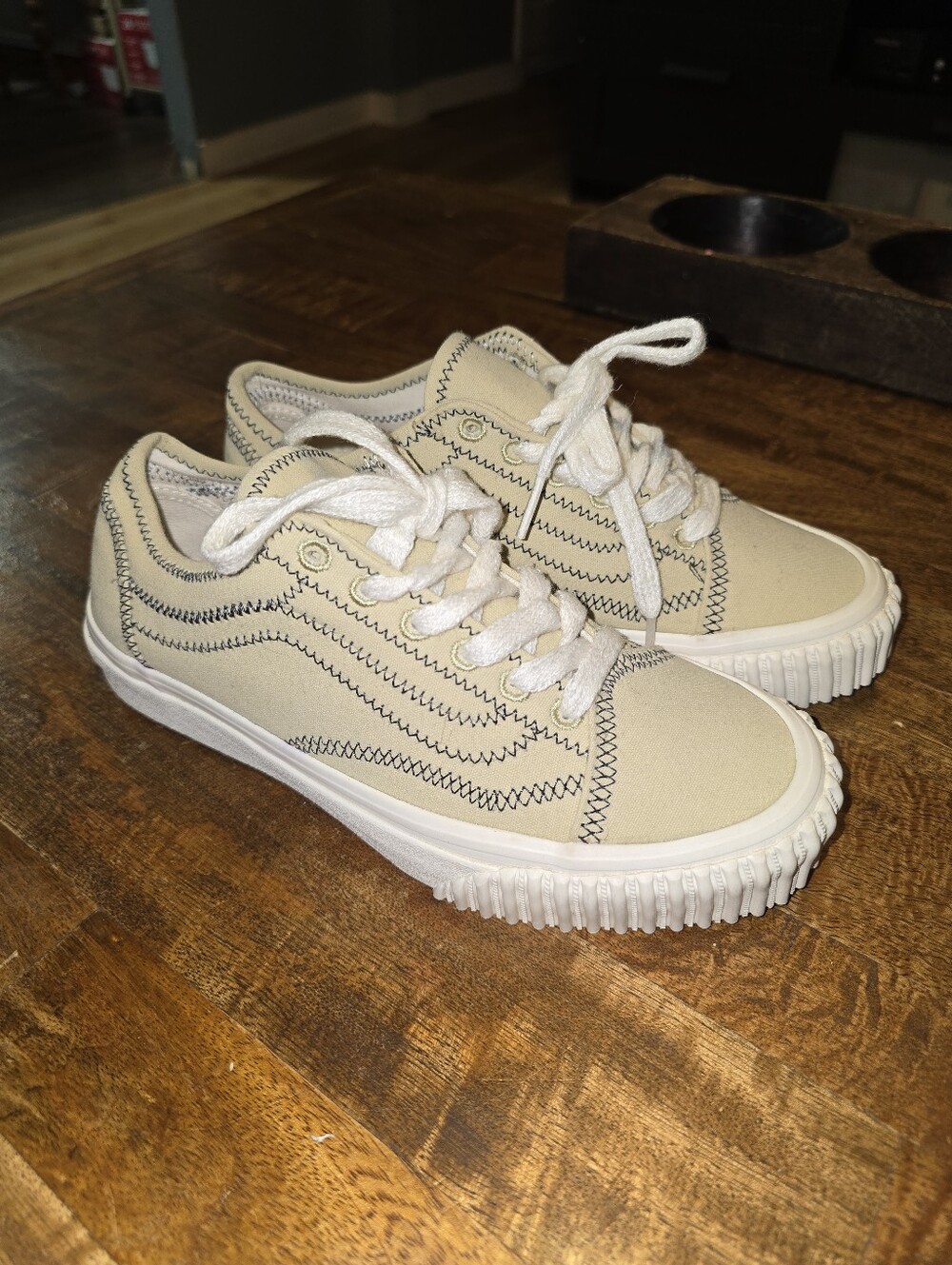 New Vans Old Skool Eco Theory Tapered 'Mojave Desert Stonewash' Women's sz 6.5